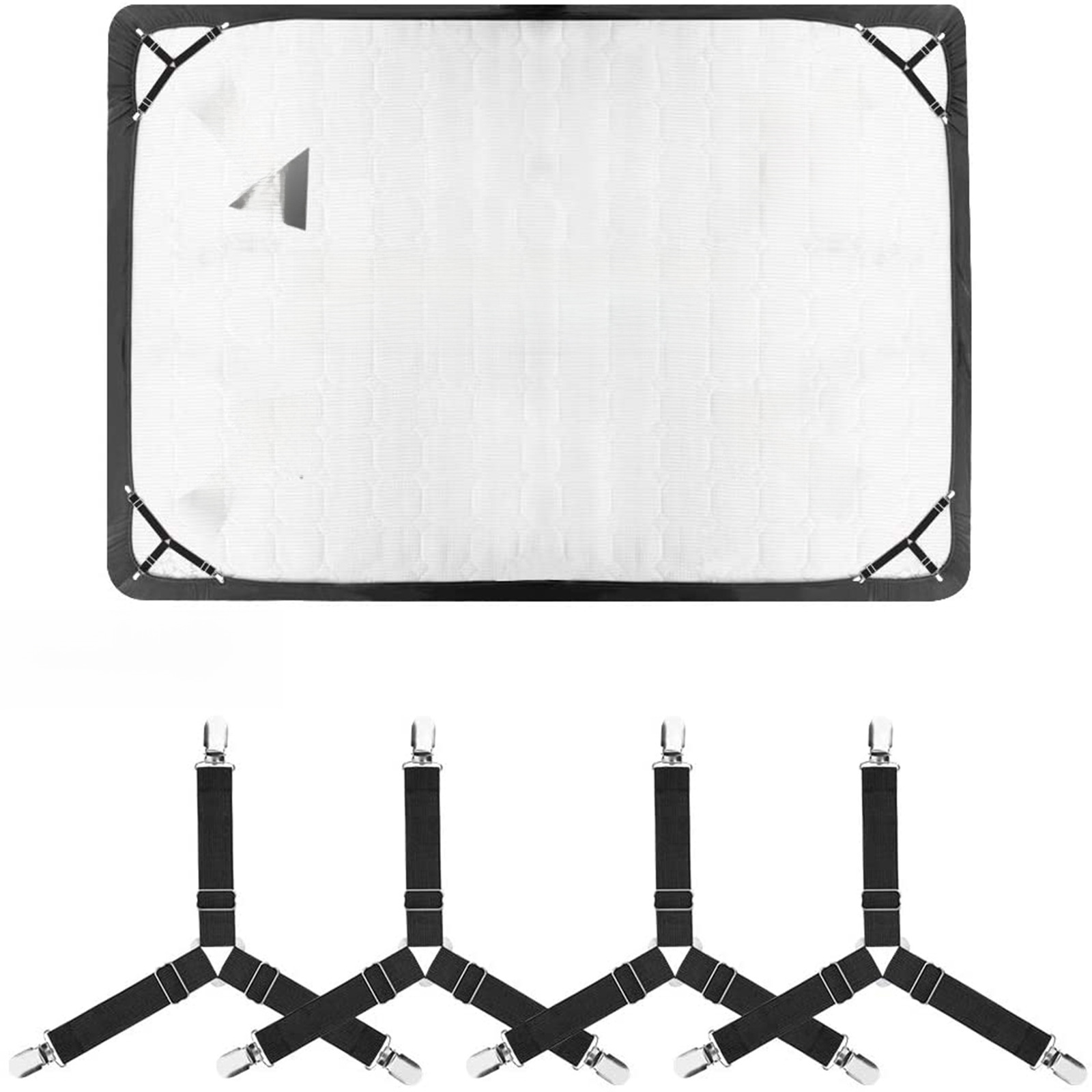 Vio Cross-border Home Textile Lenzuolo con angoli elastici regolabili Clip di fissaggio per lenzuolo con angoli_voghion.com