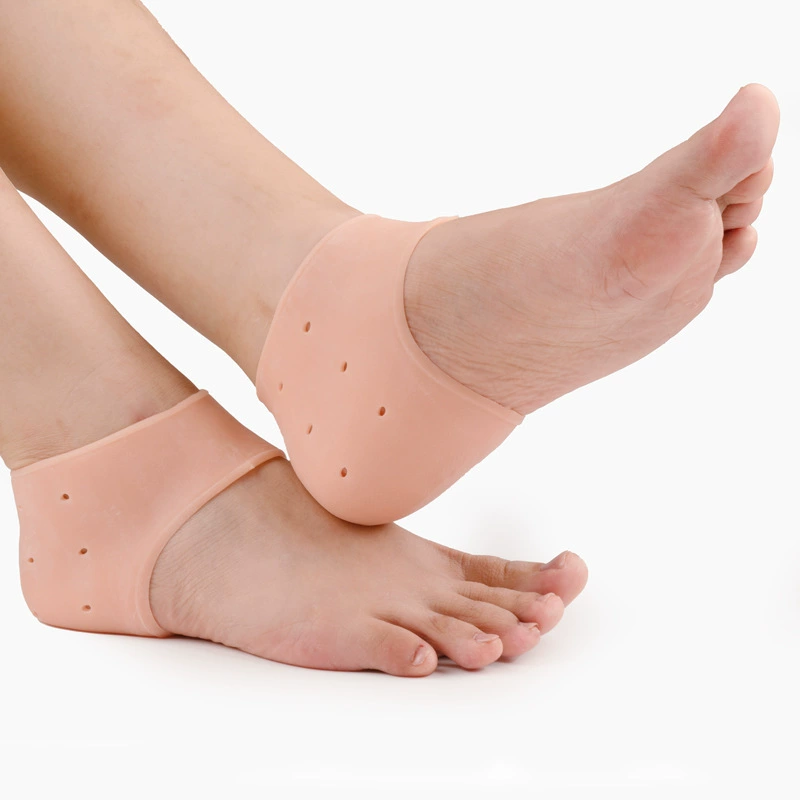Heel sticker, silicone protective case