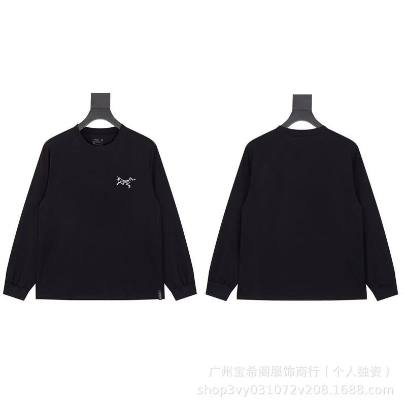 跨境新款鸟家ARC秋季圆领宽松运动休闲男女同款百搭T桖一件代发|undefined