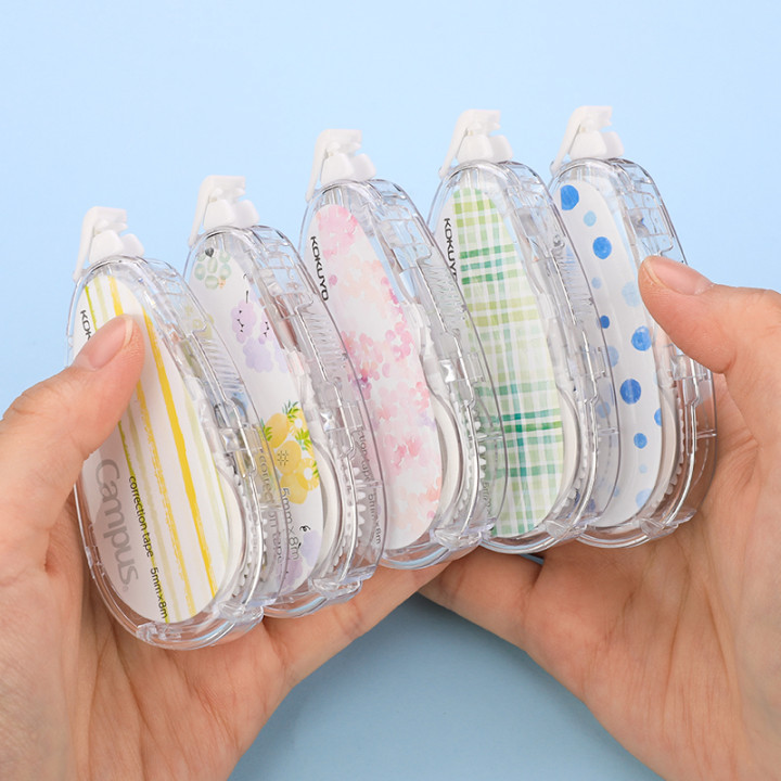 Japón KOKUYO Cinta de corrección de reputación nacional Campus Color de papel original Núcleo de reemplazo Correa de corrección Colección grande