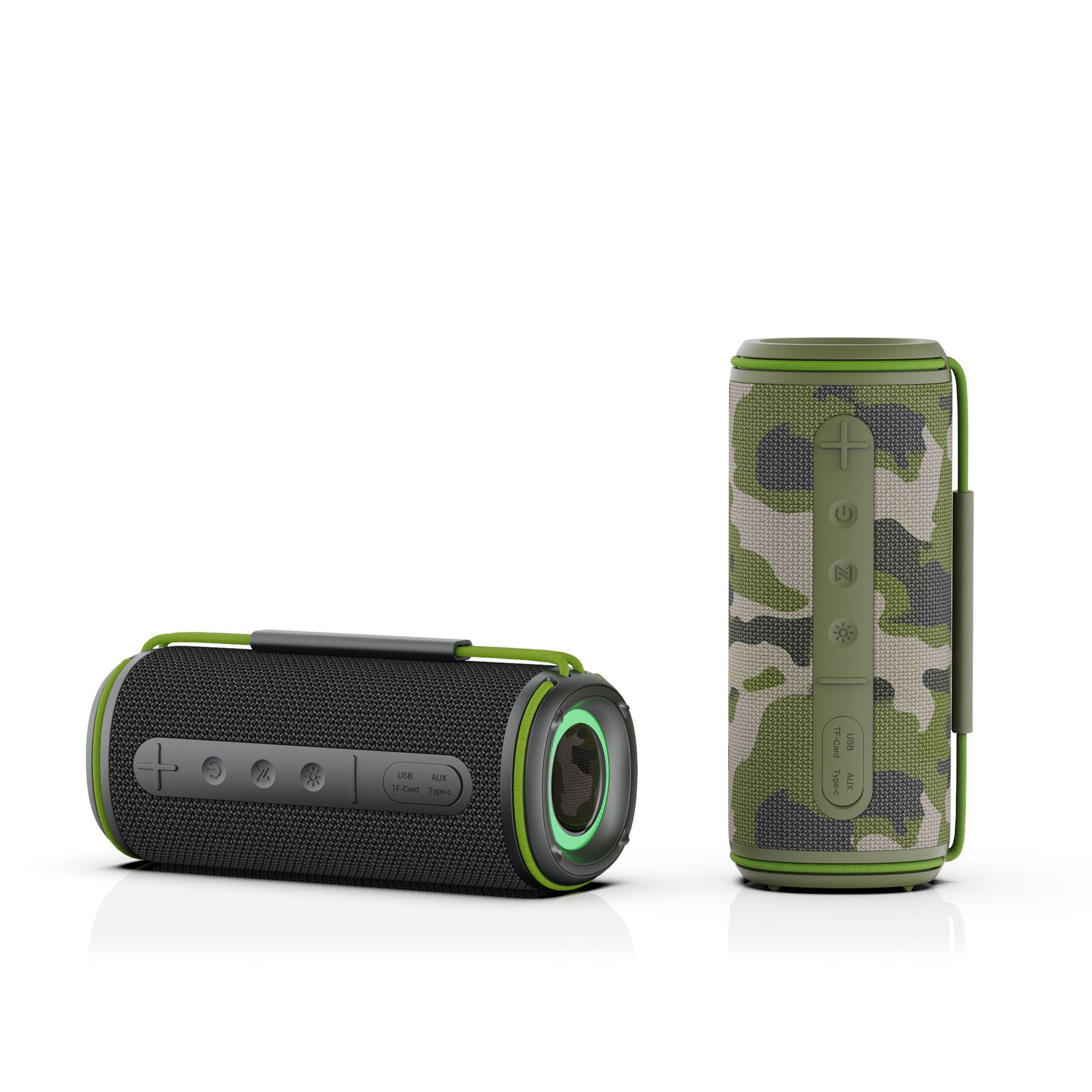 2025 nuevo transfronterizo IPX7 altavoz Bluetooth inalámbrico de escritorio al aire libre subwoofer portátil