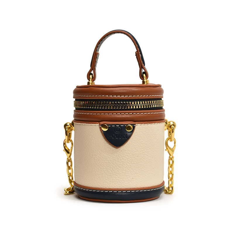 Bolso de hombro para niños y niñas de estilo coreano, estilo occidental, mini bolso de cubo redondo para niños, nuevo bolso para niños de cadena de comercio exterior
