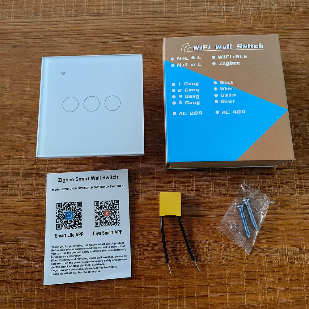 ZigBee умный выключатель тип 86 европейского/британского стандарта, универсальная версия, усиленная модель, граффити, голосовое управление