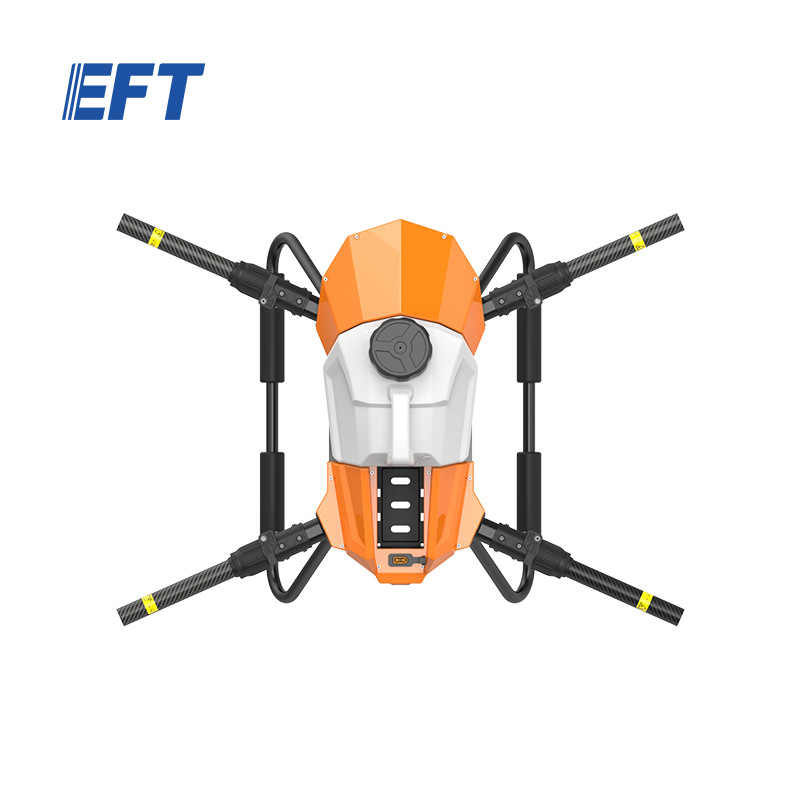EFT翼飞特经济实用G06四轴植保无人机机架6L小型插拔喷药
