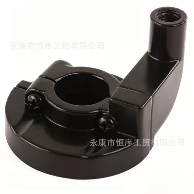 Off-Road Motorcycle Aluminum Throttle Grip Mount Crf Straight Throttle Cable for Racing Apollo (Motorcycle Handle Cover) - black
