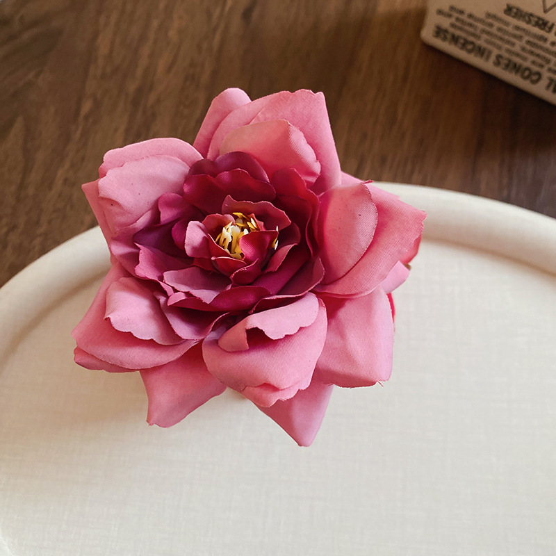 44#Duckbill clip-rose red