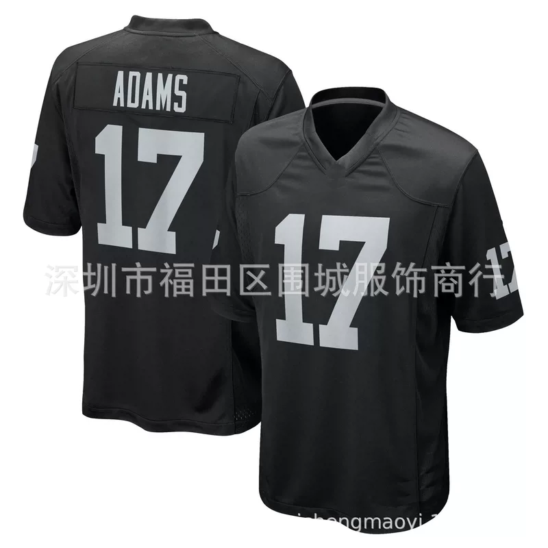 Raiders 17 Davante Adams Jersey NFL rugby uniform