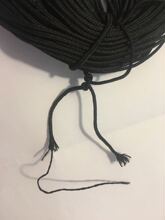 1.5-2MM拉链绳百叶窗拉绳涤纶线包芯尼龙耐劳实心绳窗帘拉绳90米