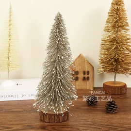 圣诞树;木质工艺品;仿真绿植