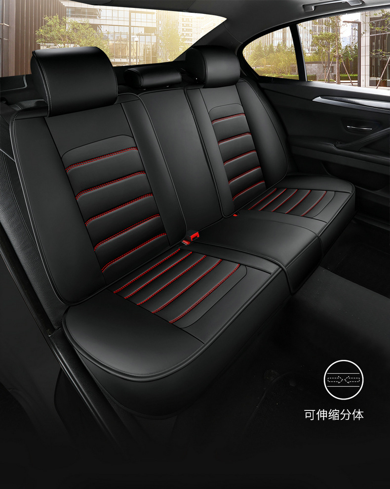 New Foreign Trade Car Seat Cushion Four Seasons Universal Leather Seat Cover