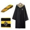 Trench coat, tie, scarf