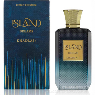 �羳��Ʒkhadlaj island 100ml�Ж|�������ϰ���Ůʿ ��ˮ�־���