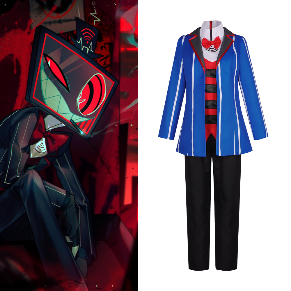 美劇地獄客棧cos服電視惡魔 VOXcosplay表演服萬聖節角色扮演服裝