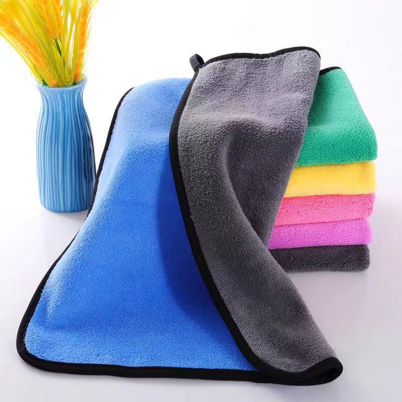 Car Cleaning Towel, Car Wash Towel, Cleaning Cloth for Household Use, Kitchen, Dormitory, Car Interior Cleaning, Absorbent, Thickened, Lint-Free
