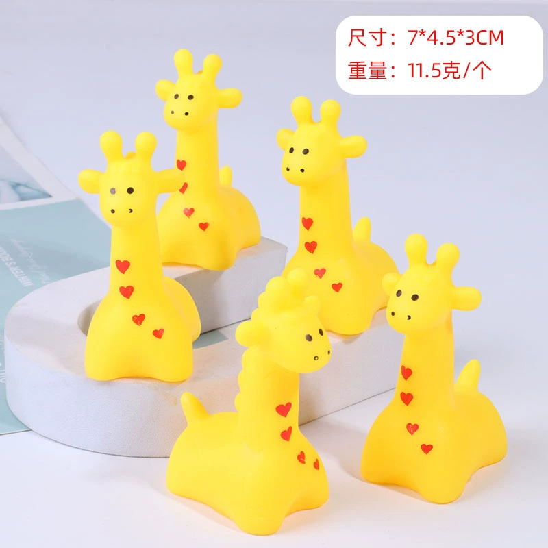 squishy стресс-игрушка, фуксия персонаж мультфильма — assorted Bath & Slime Squeeze Toy