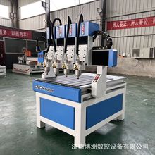 小型广告木工雕刻机 多头木工浮雕机 6090雕刻机
