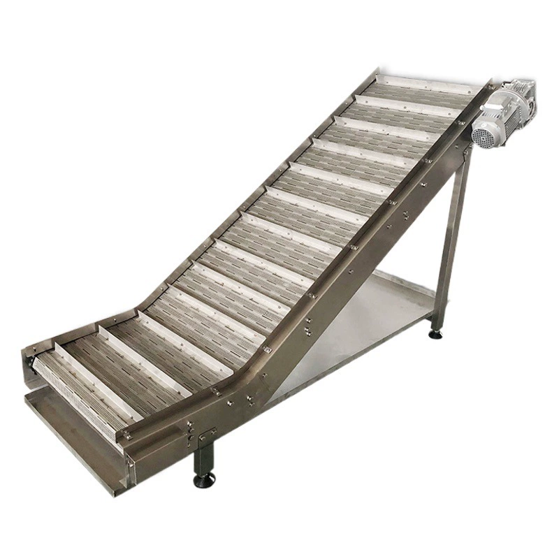 Фидер транспортера чистки арахиса сои фидера транспортера подъема цепной плиты нержавеющей стали взбираясь питаясь