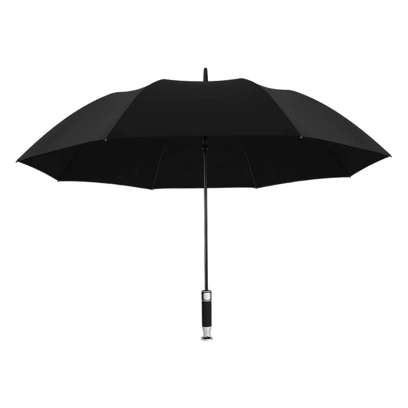 Полный волокна Посеребренная гольф зонтик рулонов зонтик мотор же Тип покрытием Винил бизнес Длинная ручка зонтик для VIP
