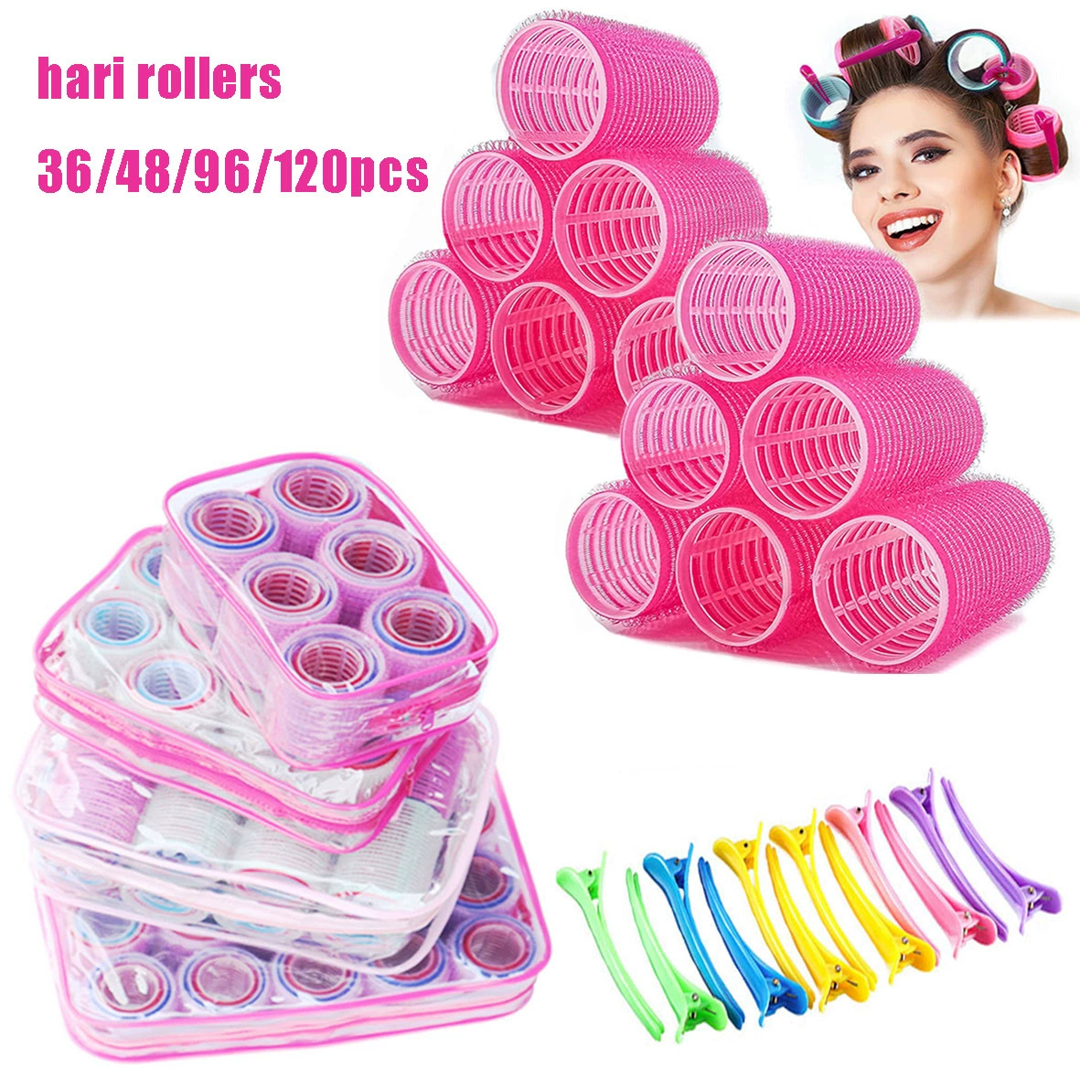 (Cross-border trading), curly bangs with velcro, DIY, color
