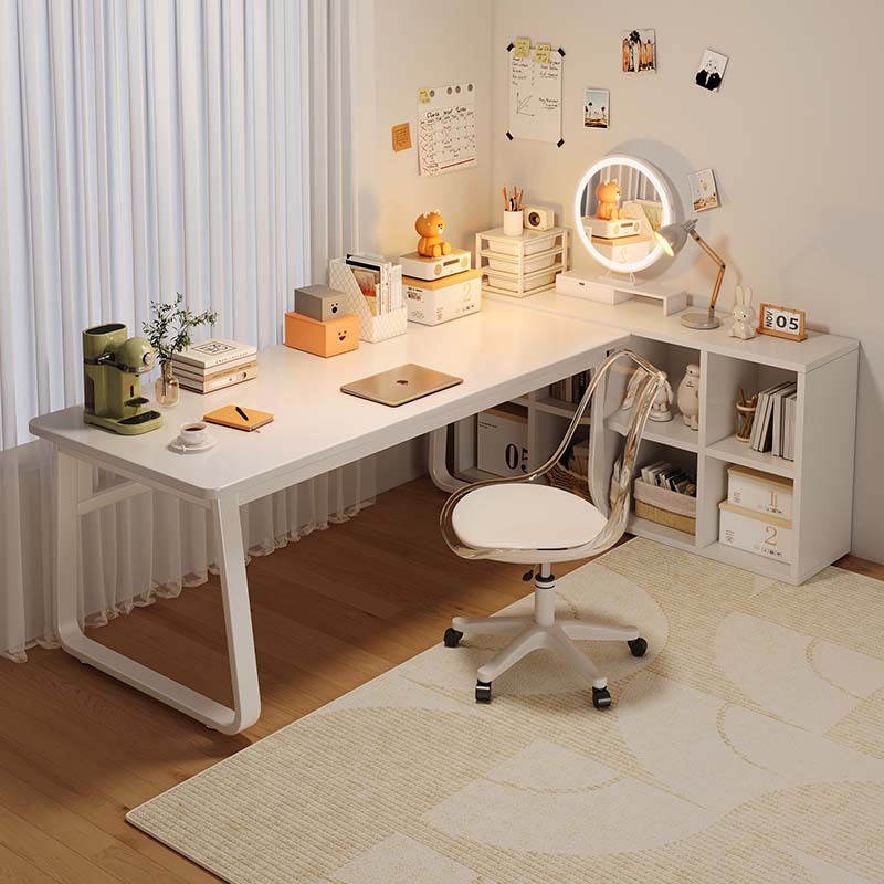 电脑桌现代简约写字学习桌出租屋简易工作台卧室化妆桌椅办公桌子