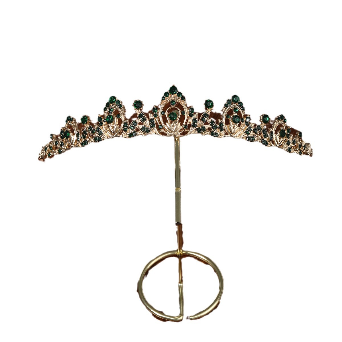 Diadema a corona per la sposa, tiara con strass, abito da sposa, 18° compleanno, accessorio per capelli da principessa, cristallo._voghion.com