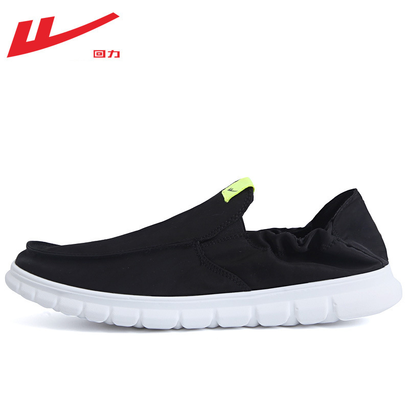 Zapatos de lona ligeros marca Warrior, nuevos zapatos casuales sin cordones de color sólido, transpirables y cómodos, zapatos de tela para hombre al por mayor.