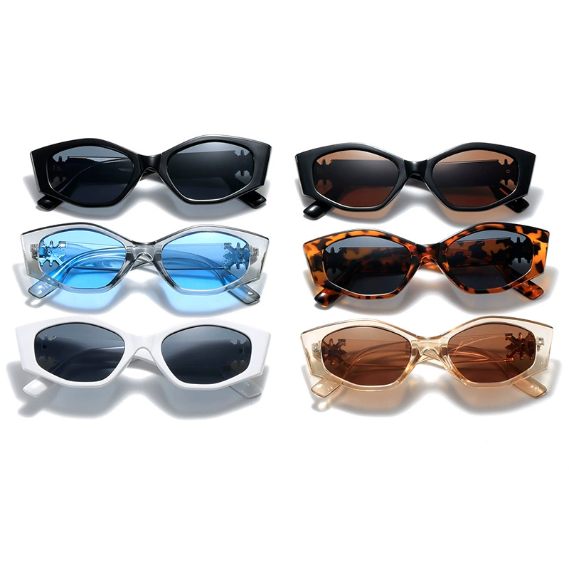 Новые солнцезащитные очки женские: Малы, GM Same Moly Fashion SANKUANZ Cooperative Edition Settlement Edition Personal Cat Eye Sunglasses Female Spirit
