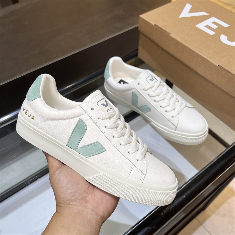 Serie V CAMPO zapatos blancos zapatos de skate para hombres y mujeres zapatos casuales de pareja franceses zapatos deportivos de otoño y verano
