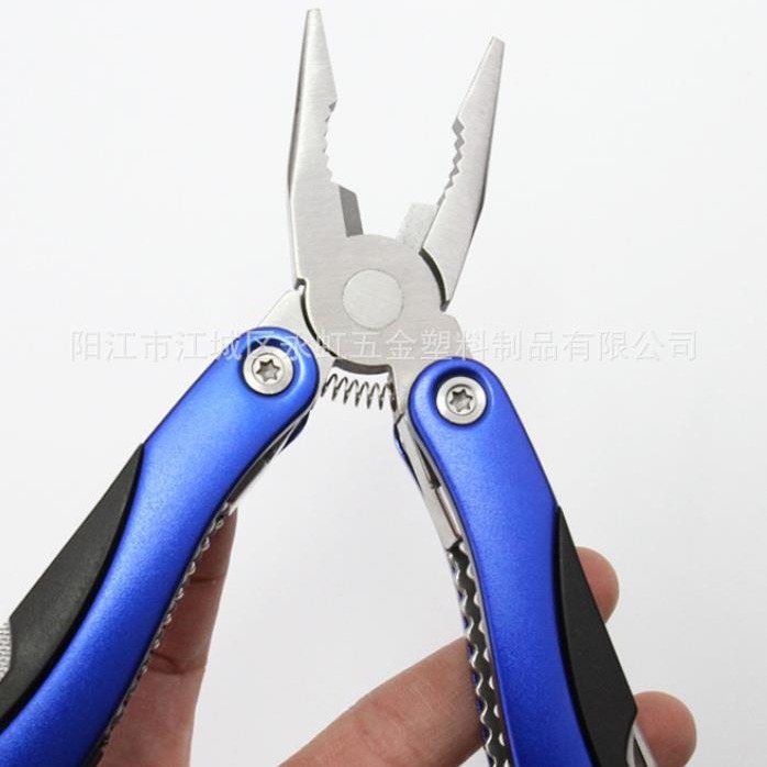 多功能工具钳，多用钳 铝壳钳子 多功能刀钳 迷你折叠钳 阳江户外