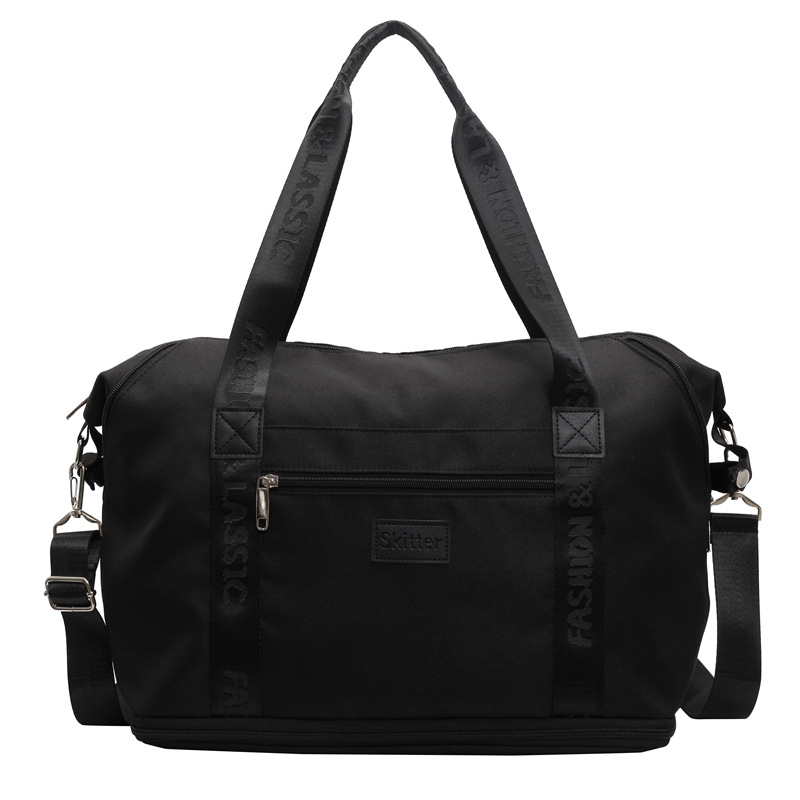 Seco-humedo separación bolsa deportiva de acondicionamiento de mujeres ocio viaje de negocios bolsa de viaje de viaje de viaje de hombres bolsa de mano de gran capacidad de corta distancia