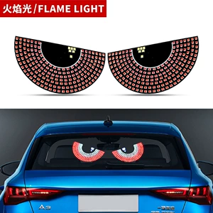 Avtomobil LED Şeytan Gözü USB Simsiz Emosional İşıq