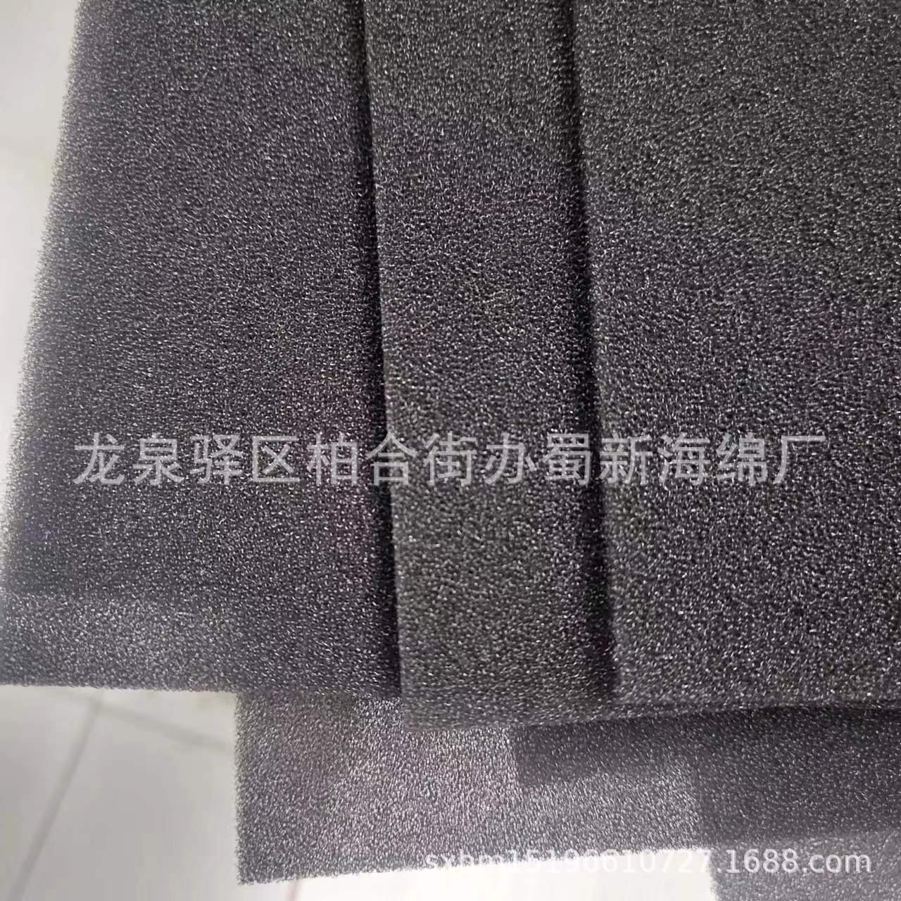 厂家供应黑色米黄色过滤防尘海绵/填料海绵/鼓风机喷泉防尘海绵