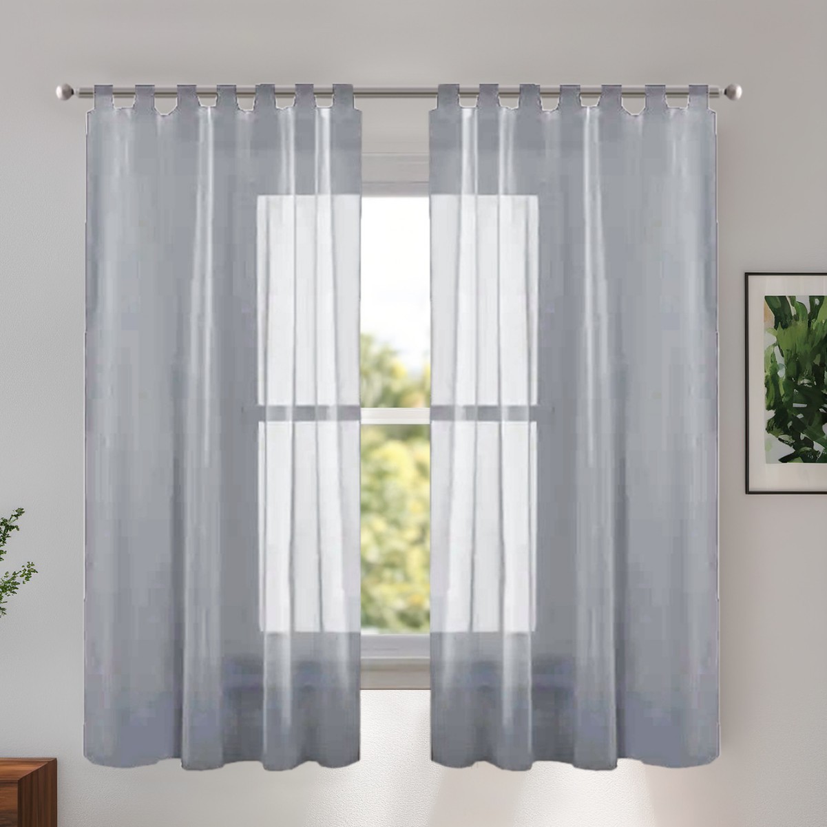 Nuevo crossover de una sola cadena Telylon, pantalla para ventana, fabricante de cortinas semi-opacas de color sólido, SHEIN Spot