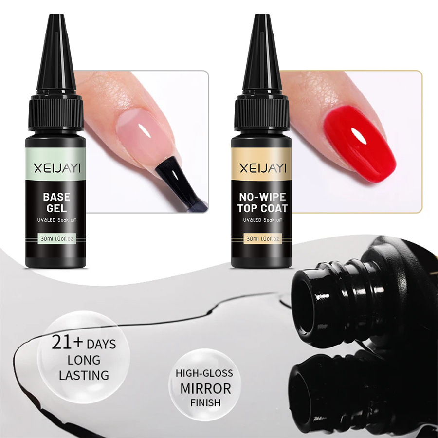 Gel Funcional para Uñas 30ml, Secado, Capa de sellado, Refuerzo para Salón de Uñas image 4
