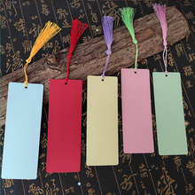 彩色空白卡片纸书签中国风许愿卡学生手工自制材料包红色祝福吊形