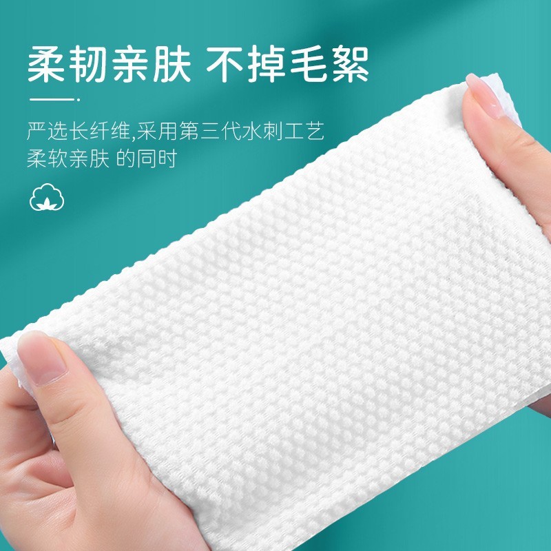 Toalla de cara desechable salón de belleza Algodón puro bebé algodón toalla suave personalizado al por mayor Toalla de cara fabricante