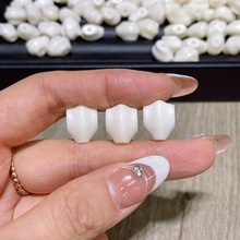 新品鹿骨雕刻三通文玩配饰小件手串配件可爱皮卡巴拉女生DIY饰品