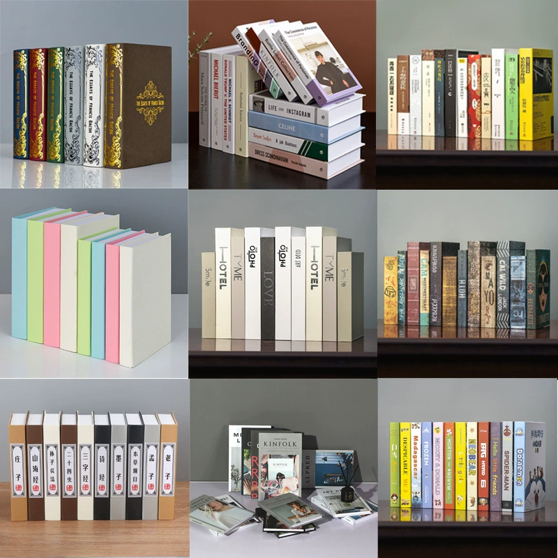 Фальшивая книга оптовая продажа имитационная книга даосская книга фотография украшение модель номерный дом мягкое украшение креативная модель книга