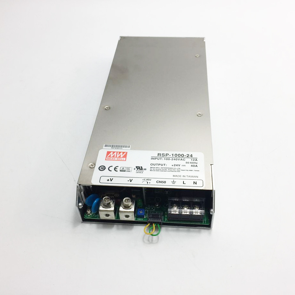 明纬RSP-1000W-24激光器PFC直流开关24V/48可并联可调激光器电源