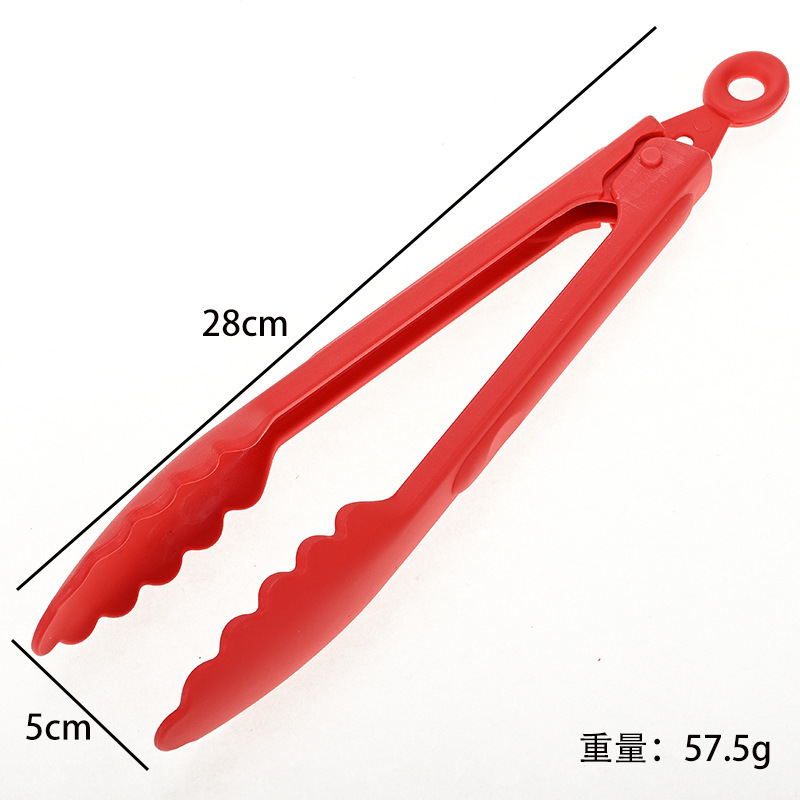 Clip de barbacoa de plástico completo, herramienta anti-escaldado de cocina de acero inoxidable resistente a altas temperaturas, clip de pan para productos horneados