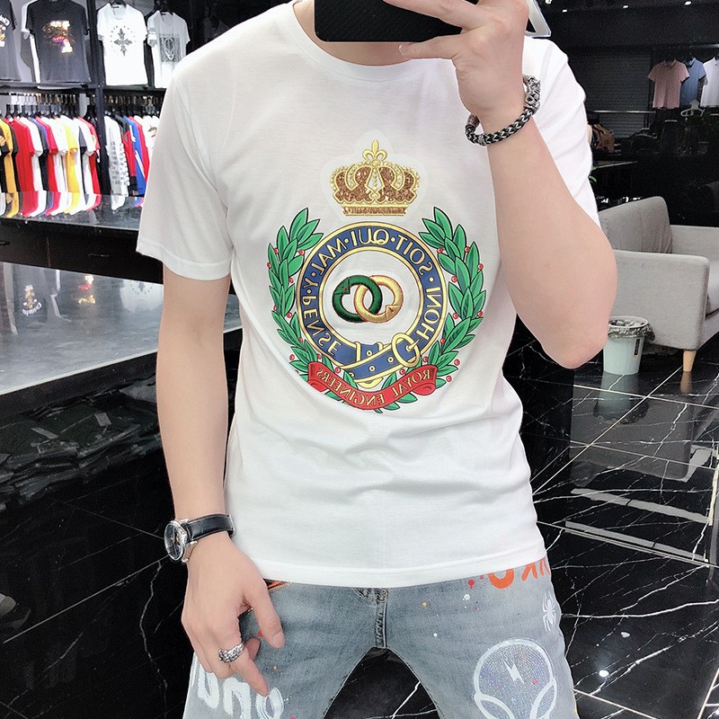 C311 중공업 잎 라운드 크라운 화이트
