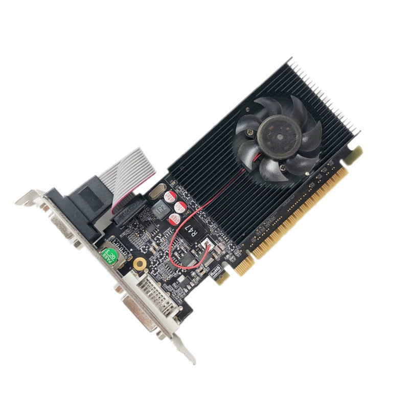 Новая GT730 2Г DDR3 небольшой корпус брендовая машина независимая видеокарта карта сервера полу-высокий графический карта