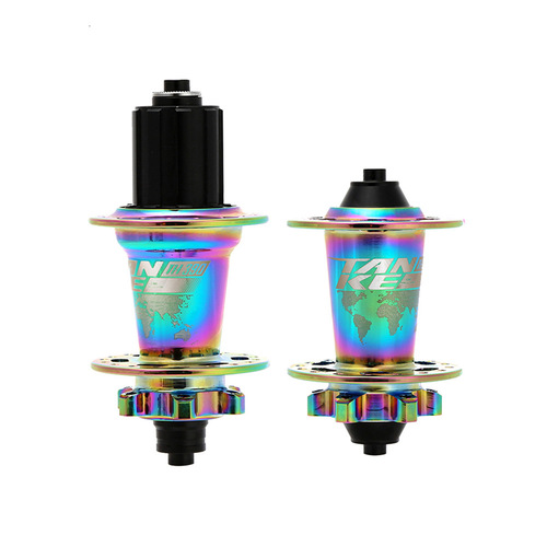 TANKE TH390 Spoke Cluster 120 Bead Retainer Quick Release Axle Chromatic 32/36 Hole Aluminum Mountain Bike Spoke Cluster