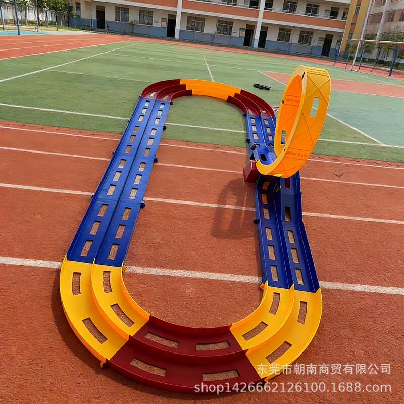 School four-wheel drive competition electric four-wheel drive runway yang kai thick good quality double-track dragon lightning track bridge