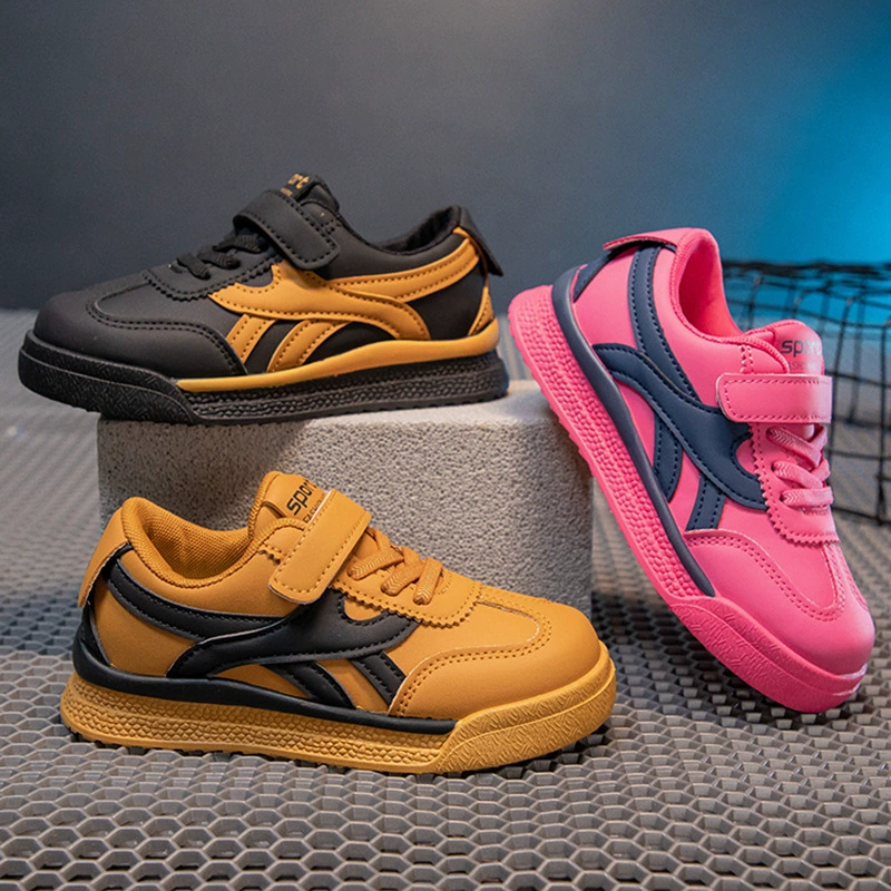 Детские кроссовки для мальчиков и девочек кроссовки осенние новые модели ins легкие аргандфоны дикие кроссовки для мальчиков на мягкой подошве