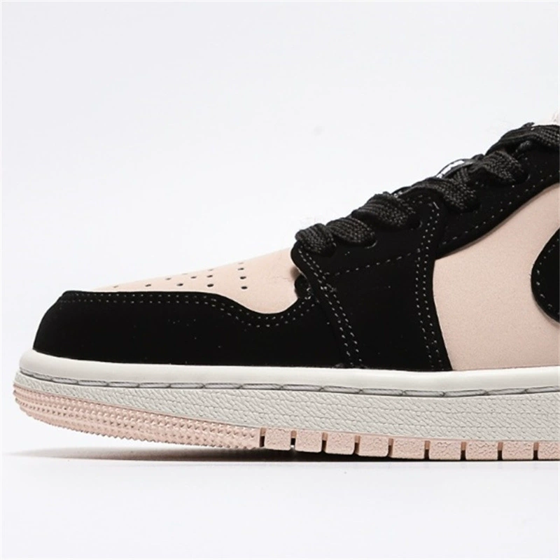 Putian более высоким версий чистая оригинальная AJ1 low-top молния крюк тень серый черный красный носок Чикаго женские парные туфли
