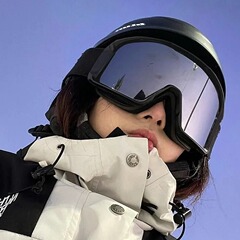 杜橋メガネ卸売りの新型スキーメガネは目を保護する防風鏡に乗ります。