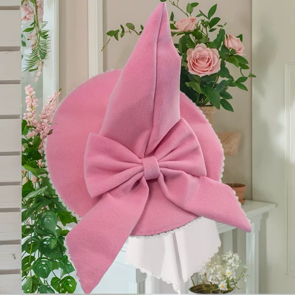 Halloween Witch Hat Cute Bow Witch Hat Wizard Hat Party Supplies Stage Decoration Props