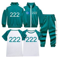 男女兼用コート・スウェットシャツ・パンツのスリーピーススーツ 222222