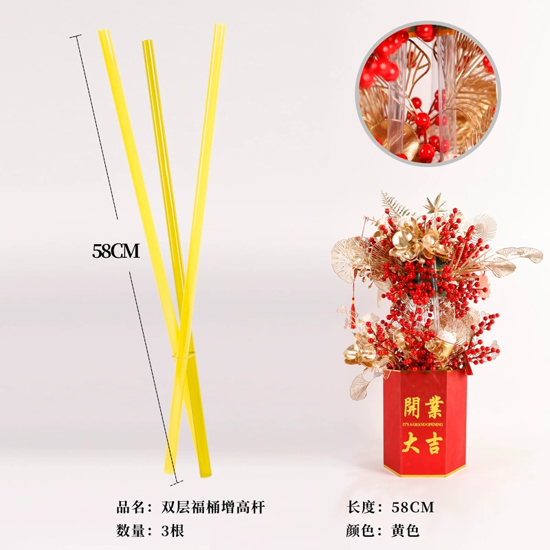 Fujiao New Year Flower Material Wholesale Simulation Flower Winter Qing You Gali Pomegranate Persimmon DIY Materials